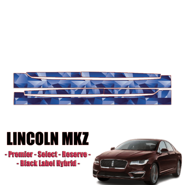 2017 – 2019 Lincoln MKZ Precut Paint Protection PPF Kit – Rocker Panels