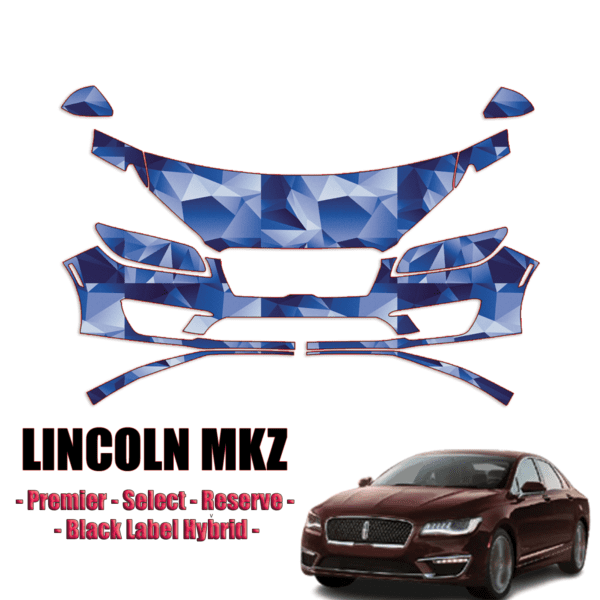 2017-2019 Lincoln MKZ Precut Paint Protection Kit (PPF) – Partial Front