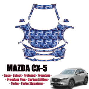 2022-2023 Mazda CX-5 PreCut Paint Protection Kit – Full Front + A Pillars + Rooftop
