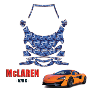 2016-2017 McLaren 570S Pre-Cut Paint Protection Kit – Full Front