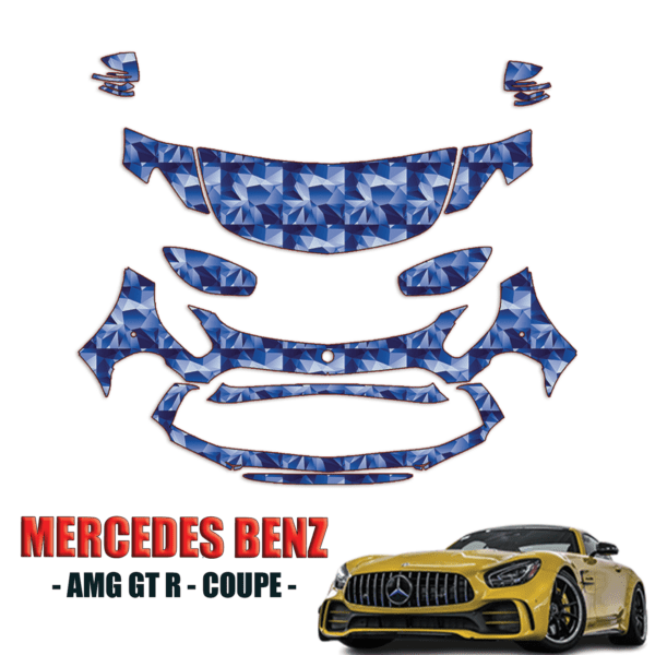 2017-2023 Mercedes Benz AMG GT R Coupe Precut Paint Protection Kit – Partial Front