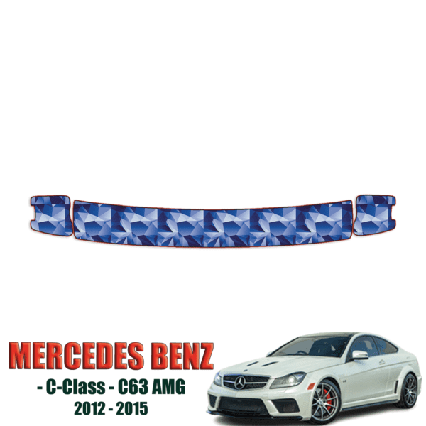 2012-2015 Mercedes Benz C-Class C63 AMG Coupe Precut Paint Protection Kit – Bumper Step