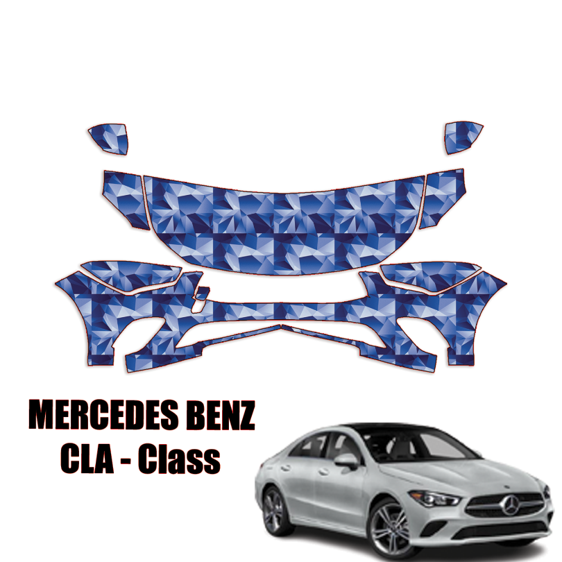 2020-2023 Mercedes-Benz CLA-Class 250 Precut Paint Protection Kit – Partial Front