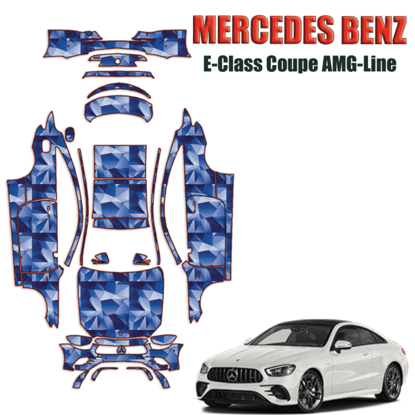 2021-2024 Mercedes Benz E-Class Coupe AMG-Line Precut Paint Protection Kit – Full Wrap Vehicle