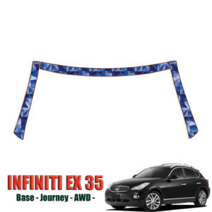 2008-2023 Infiniti EX35 Precut Paint Protection Kit – A Pillars + Rooftop