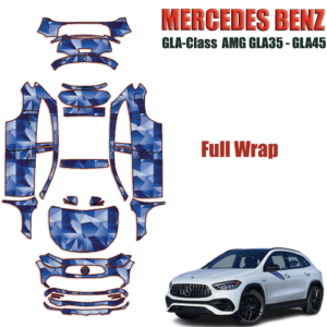  2020-2023 Mercedes Benz AMG GLA-Class PPF Paint Protection Kit – Full Wrap Vehicle