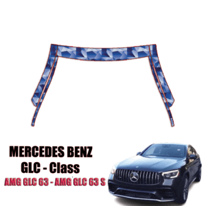2020-2023 Mercedes-Benz GLC-Class – AMG GLC 63, AMG GLC 63S Paint Protection Kit A Pillars + Rooftop