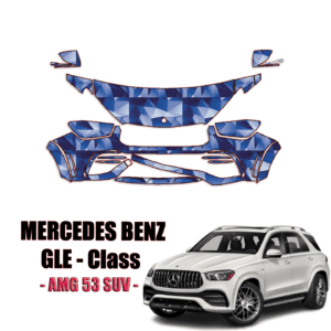 2020-2023 Mercedes-Benz GLE-Class AMG 53 SUV PPF Kit Pre Cut Paint Protection Kit – Partial Front