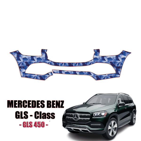 2020-2024 Mercedes-Benz GLS-Class PPF Precut Paint Protection Kit – Front Bumper