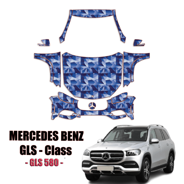 2020 – 2024 Mercedes-Benz GLS-Class Pre-Cut Paint Protection Kit Full Front