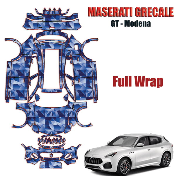 2023-2024 Maserati Grecale – GT, Modena Paint Protection Kit – Full Wrap Vehicle