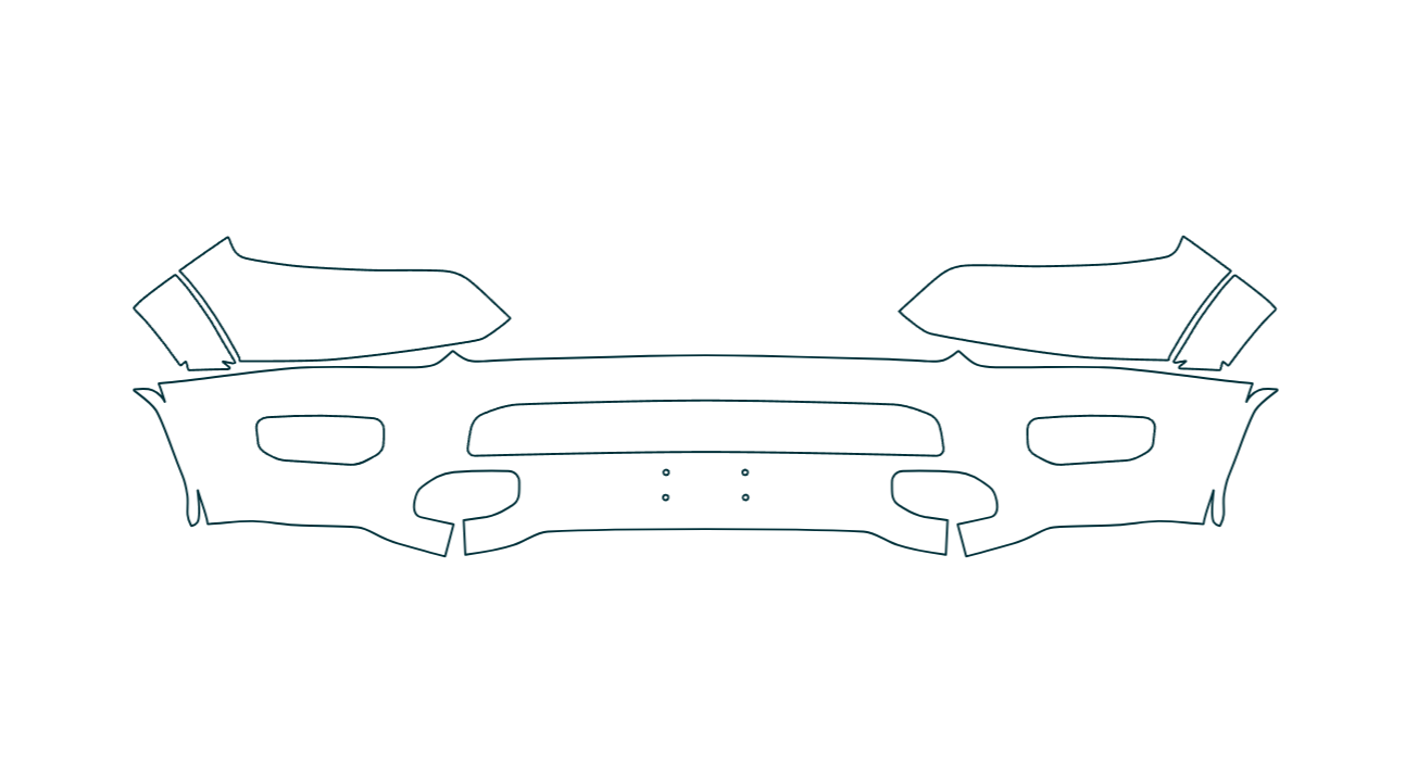 2021 RAM 1500 Front Bumper STEK