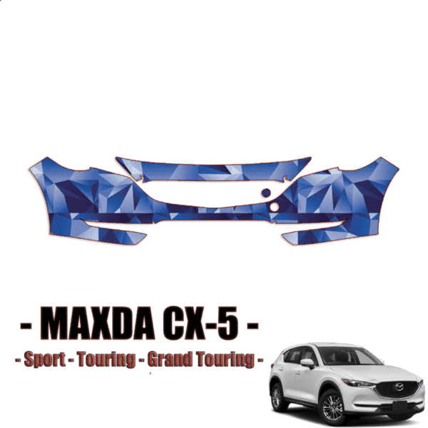 2017-2021 Mazda CX-5 Precut Paint Protection PPF Kit – Front Bumper