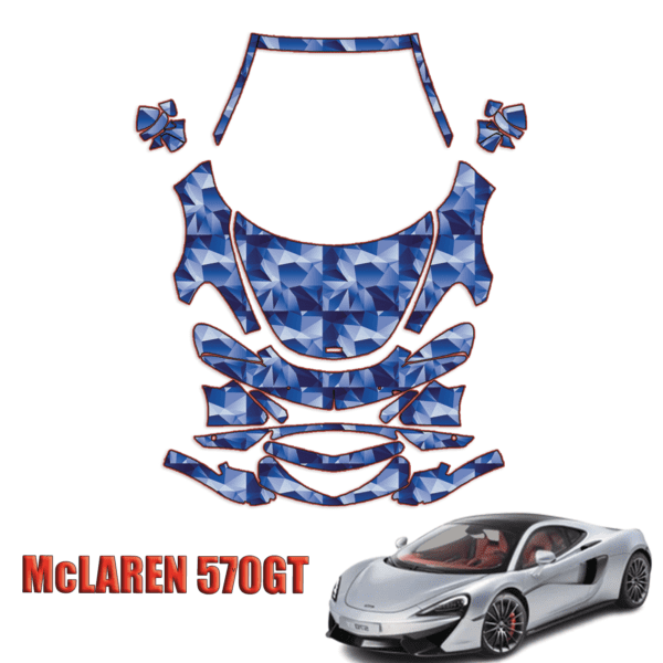 2017 McLaren 570GT Precut Paint Protection Kit – Full Front+