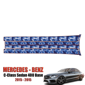 2015-2015 Mercedes Benz C-Class 400 Base Precut Paint Protection Kit – Rocker Panels