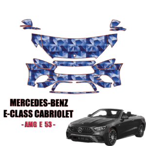 2022-2023 Mercedes-Benz E-Class Cabriolet PPF Kit Precut Paint Protection Kit – Partial Front