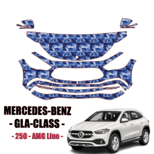 2020-2023 Mercedes-Benz GLA-Class PPF Kit Precut Paint Protection Kit – Partial Front