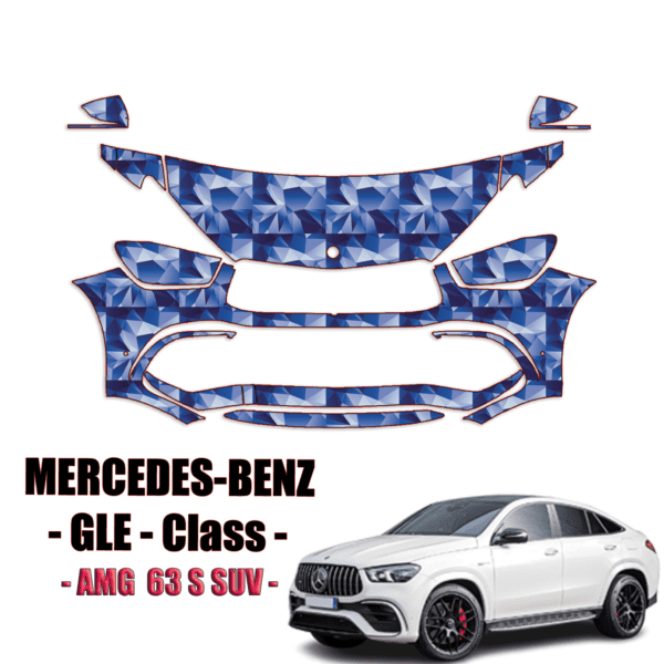 2021-2024 Mercedes-Benz GLE-Class PPF Kit Precut Paint Protection Kit – Partial Front