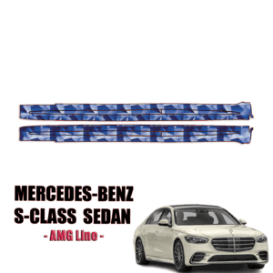 2021-2023 Mercedes-Benz S-Class Sedan – Precut Paint Protection Film Rocker Panels