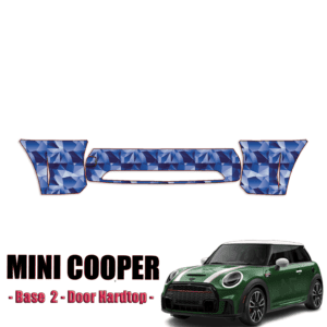 2018-2024 Mini Cooper 2 Door Hardtop Precut Paint Protection Kit Front Bumper