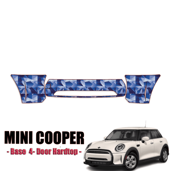 2018-2024 Mini Cooper 4 Door Hardtop Precut Paint Protection Kit Front Bumper