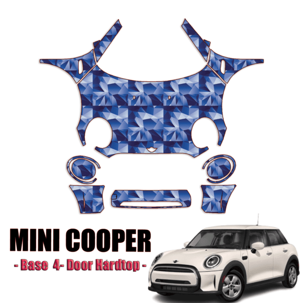 2018-2024 Mini Cooper 4 Door Hardtop Precut Paint Protection Kit Full Front