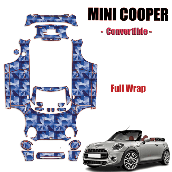 2022-2024 Mini Cooper Convertible Precut Paint Protection Kit – Full Wrap Vehicle