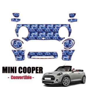 2022-2023 Mini Cooper Convertible Precut Paint Protection Kit – Partial Front