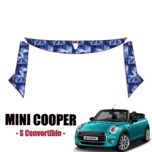 2022-2023 Mini Cooper S Convertible Precut Paint Protection Kit – A Pillars + Rooftop