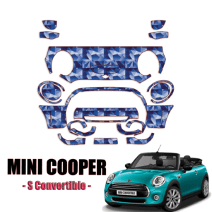 2022-2023 Mini Cooper S Convertible Precut Paint Protection Kit – Partial Front