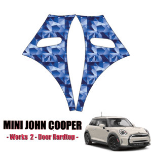 2022-2023 Mini John Cooper Works 2 Door Hardtop Precut Paint Protection Kit – Full Front Fenders