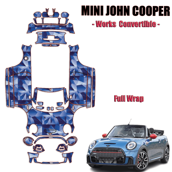 2022-2024 Mini Cooper Convertible Precut Paint Protection Kit – Full Wrap Vehicle