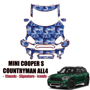 2021-2024 Mini Cooper S Countryman ALL4 Pre Cut Paint Protection Kit – Full Front