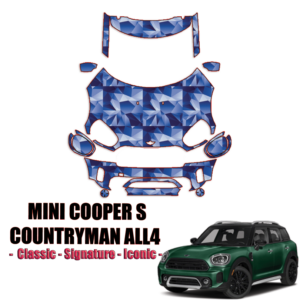 2021-2024 Mini Cooper S Countryman ALL4 Precut Paint Protection Kit – Full Front+