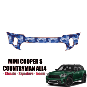 2021 -2024 Mini Cooper S Countryman ALL4 – Classic, Signature, Iconic Precut Paint Protection Kit – Front Bumper