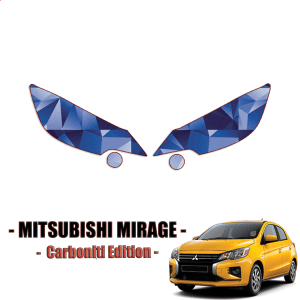 2021-2022 Mitsubishi Mirage Precut Paint Protection Kit PPF Headlights+ Fogs