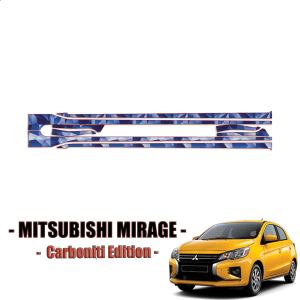2021-2022 Mitsubishi Mirage Precut Paint Protection Kit PPF Rocker Panels