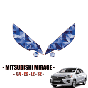 2021-2024 Mitsubishi Mirage G4 Precut Paint Protection PPF Kit – Headlights