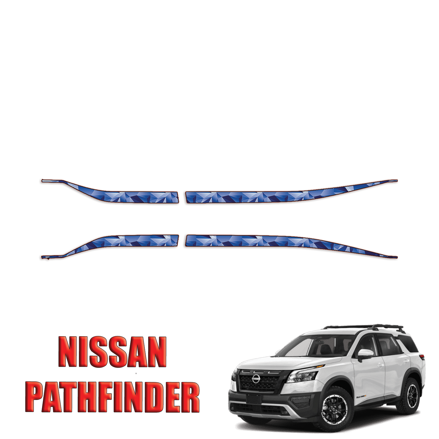2023-2024 Nissan Pathfinder Rock Creek Edition Precut Paint Protection Film – Rocker Panels