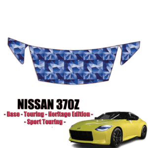 2013 – 2023 Nissan 370Z Precut Paint Protection – Partial Hood + Fenders