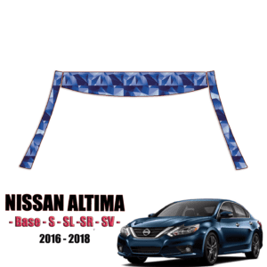 2016 – 2018 Nissan Altima – Base, S, SL, SR, SV Pre Cut Paint Protection Kit – A Pillars + Rooftop