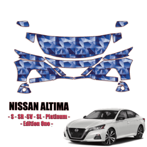 2019-2022 Nissan Altima – S, SR, SV, SL, Platinum, Edition One Pre Cut Paint Protection Kit – Partial Front