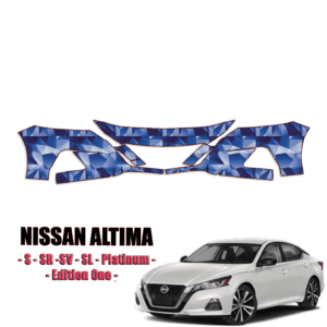 2019-2022 Nissan Altima – S, SR, SV, SL, Platinum, Edition One Precut Paint Protection Kit – Front Bumper