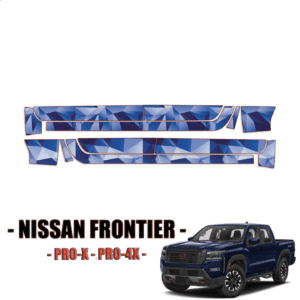 2022-2024 Nissan Frontier -Precut Paint Protection Kit Rocker Panels