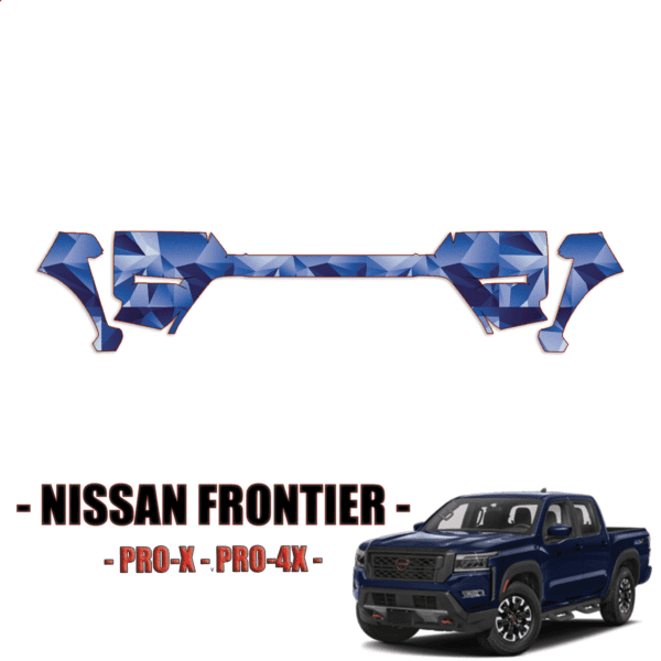 2022-2024 Nissan Frontier Precut Paint Protection Kit – Front Bumper