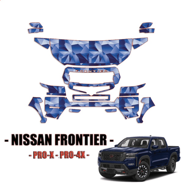 2022-2024 Nissan Frontier Precut Paint Protection Kit – Partial Front