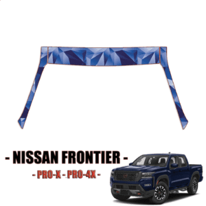 2022-2024 Nissan Frontier Paint Protection Kit A Pillars + Rooftop