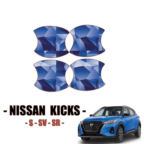 2021 2023 Nissan Kicks Precut Paint Protection Kit Door Cups