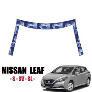 2018-2023 Nissan Leaf – S, SV, SL Paint Protection Kit – A Pillars + Rooftop