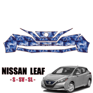 2018-2023 Nissan Leaf – S, SV, SL Precut Paint Protection Kit-Front Bumper